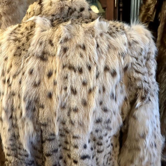 Vintage Genuine Lynx Unbranded Fur Coat - Picture 7 of 8